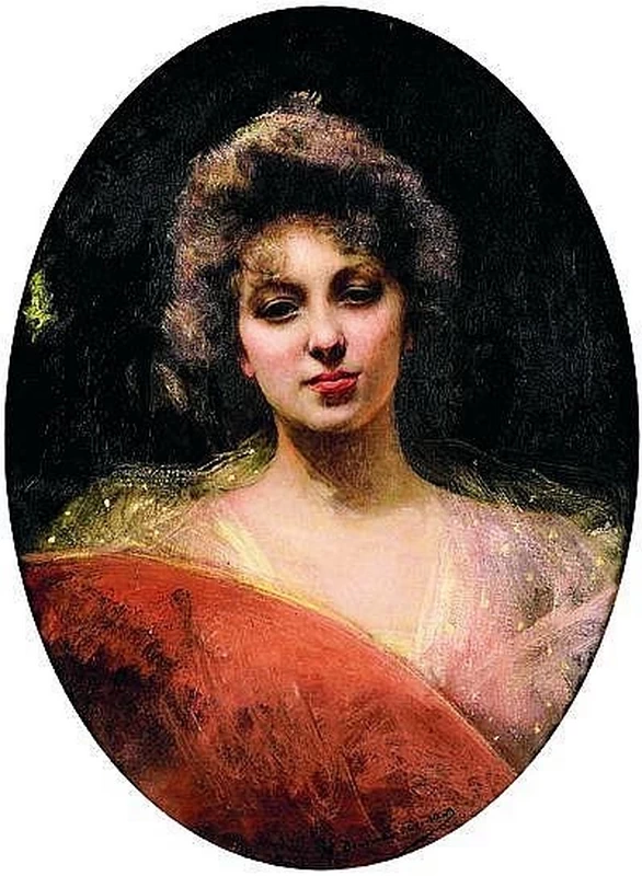 Jean - Joseph Benjamin, Constant, 155, Ritratto di Marguerite Higuette